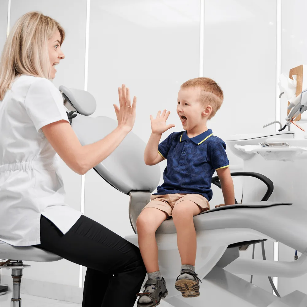 Illustration for “Help! My Child Has Anxiety About the Dentist. What Can I Do?”.